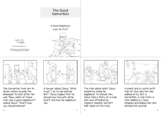 The Good Samaritan Story Booklet
