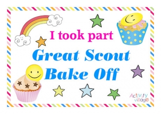 The Great Bake Off Certificate