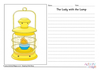 The Lady with the Lamp Story Paper