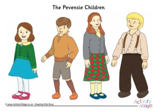 The Pevensie Children Poster
