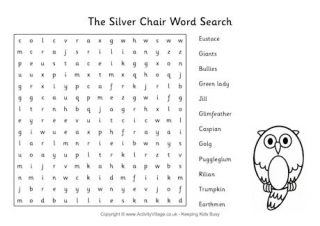 The Silver Chair Word Search
