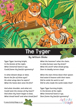 Tiger Worksheets