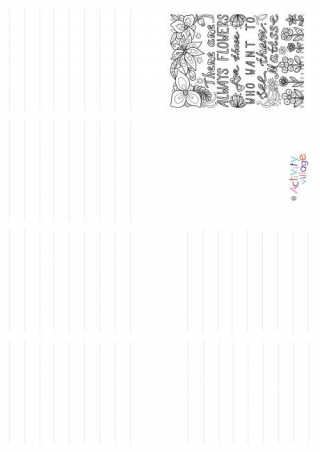 There Are Always Flowers Booklet