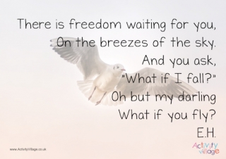 There is Freedom Poster