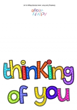 Thinking Of You Card