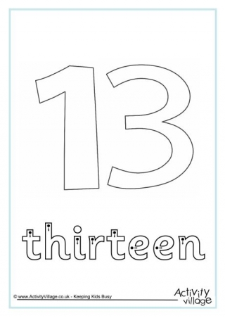 Thirteen Finger Tracing