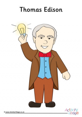 Thomas Edison Poster