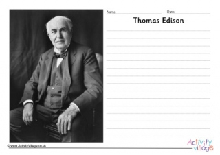 Thomas Edison Story Paper 2