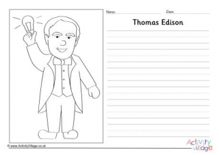 Thomas Edison Story Paper