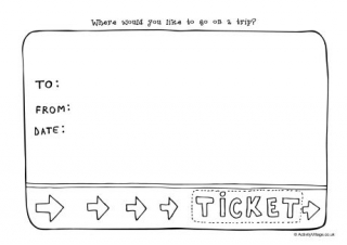 Ticket Doodle Page