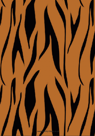 Tiger Skin Scrapbook and Craft Paper