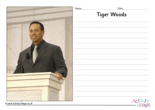 Tiger Woods Story Paper 2