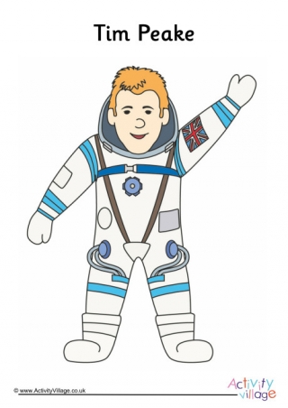 Tim Peake Poster