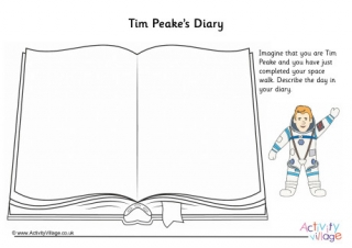 Tim Peake's Diary
