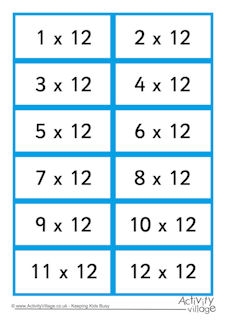 times tables