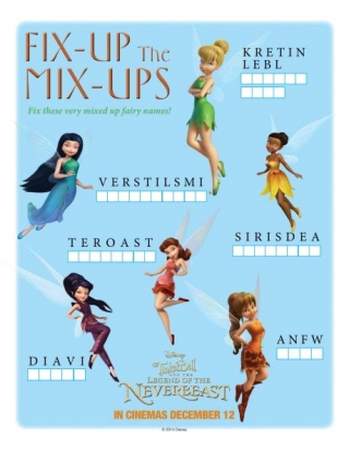 Tinkerbell and the Legend of the Neverbeast Name Mix Up