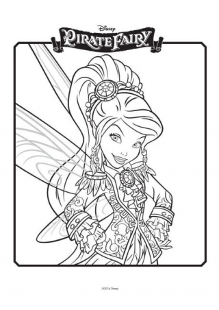 Tinkerbell and The Pirate Fairy Colouring 2