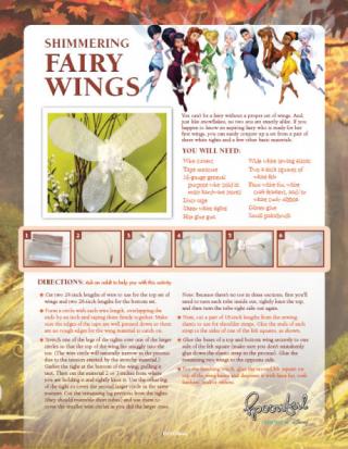 Tinkerbell Fairy Wings Craft
