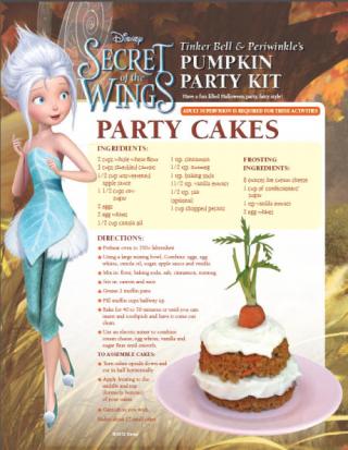 Tinkerbell Pumpkin Party Cakes