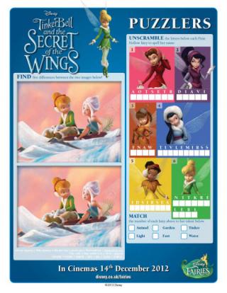 Tinkerbell Puzzles