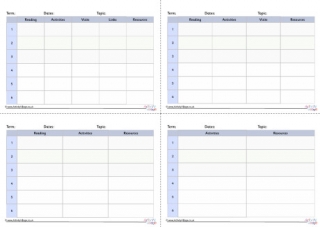 Topic Termly Planner 1