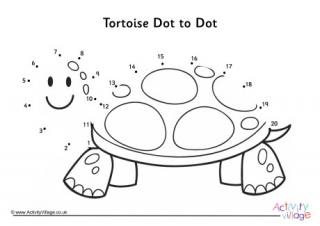 Tortoise Dot To Dot
