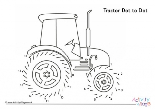 Tractor Dot to Dot