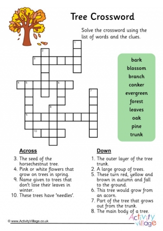 Tree Crossword