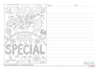 Trees Are Special Story Paper