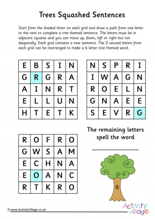 Tree Crossword