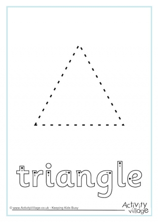 Triangle Finger Tracing