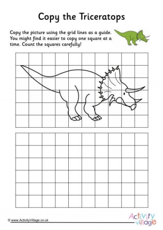 Triceratops Grid Copy