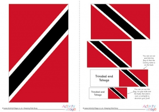 Trinidad and Tobago Flag Printable