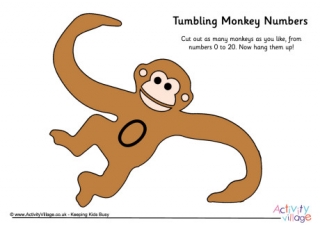 Tumbling Monkey Numbers - Large