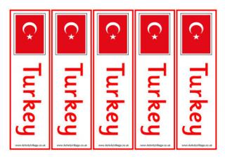 Turkey Bookmarks