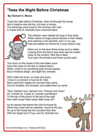 Twas the Night Before Christmas