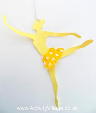 Twirly Ballerina Craft