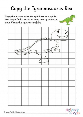 Tyrannosaurus Grid Copy