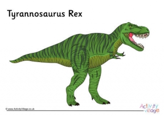 Tyrannosaurus Rex Poster 2