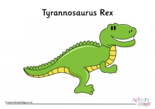 Tyrannosaurus Rex Poster