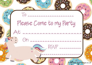 Unicorn Party Printables