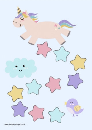 Unicorn Sticker Chart