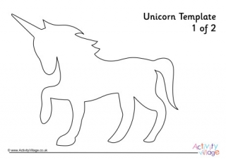 Unicorn Horn Template (teacher made) - Twinkl