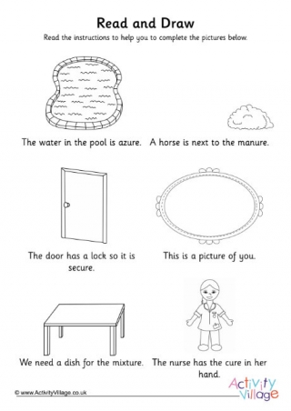 Ure Trigraph Read And Draw