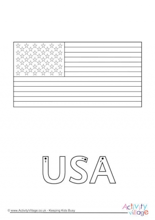 USA Finger Tracing