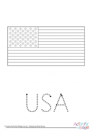 USA Word Tracing
