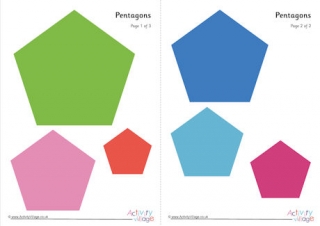 Useful Shapes - Pentagons