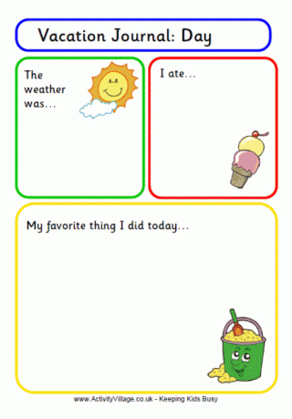 summer planning sheets