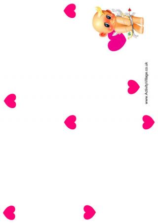 Valentine Booklet - Cherub