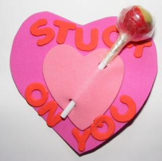 Valentine Lollipop Holder